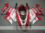 Einspritz-Verkleidungssatz für 03-04 Ducati 749 - Rot, Weiß - Xerox #OYO87902136