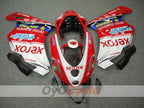Einspritz-Verkleidungssatz für 03-04 Ducati 749 - Rot, Weiß - Xerox #OYO87902136