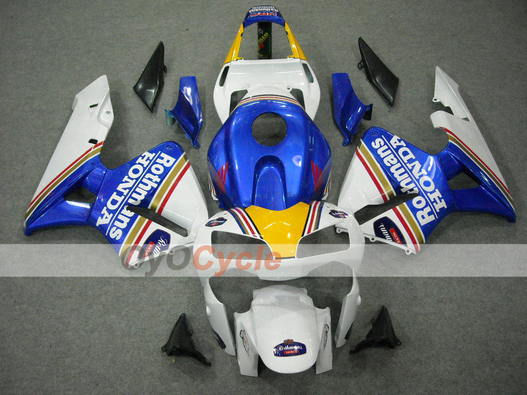 Einspritzverkleidungskit für CBR600RR 03-04 - Blau, Weiß - Rothmans #OYO87902553 Zweitbild