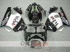 Verkleidungssatz für Einspritzmodelle 00-01 NINJA ZX-12R - Weiß, Schwarz - West #OYO87903078