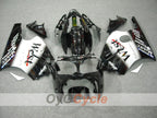 Verkleidungssatz für Einspritzmodelle 00-01 NINJA ZX-12R - Weiß, Schwarz - West #OYO87903078