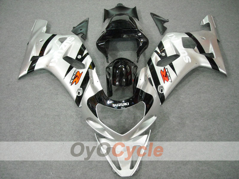 Einspritz-Verkleidungssatz für GSX R600 01-03 - Schwarz, Silber - Werksdesign #OYO87901081 Hauptbild