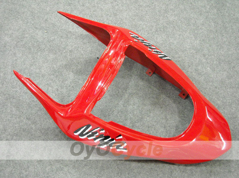Spritzguss-Verkleidungssatz für NINJA ZX-6R 03-04 - Rot - Werksstil #OYO87901765