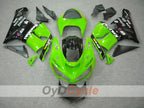 Spritzguss-Verkleidungssatz für 05-06 NINJA ZX-6R - Grün, Schwarz - Nakano #OYO87901887