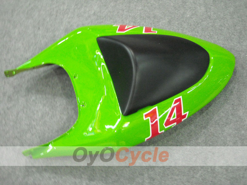 Spritzguss-Verkleidungssatz für 05-06 NINJA ZX-6R - Grün, Schwarz - Nakano #OYO87901887