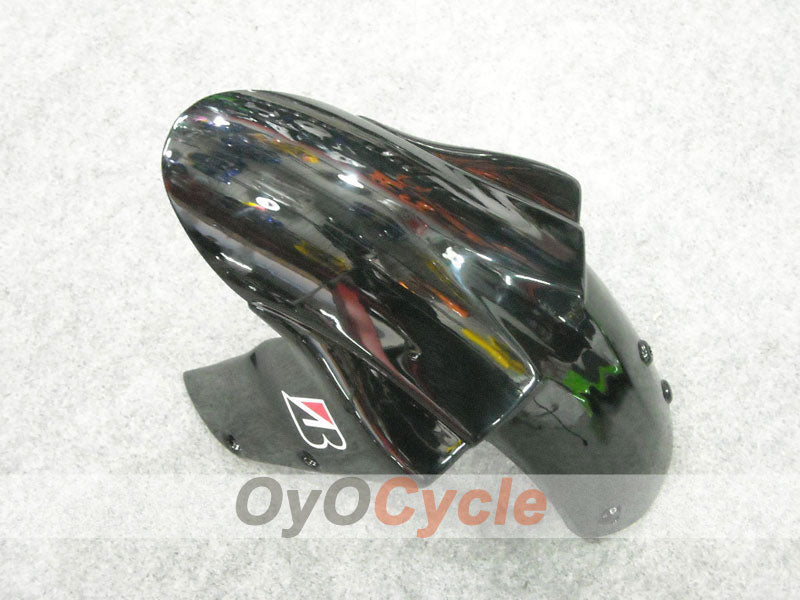 Spritzguss-Verkleidungssatz für 05-06 NINJA ZX-6R - Grün, Schwarz - Nakano #OYO87901887