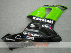 Spritzguss-Verkleidungssatz für 05-06 NINJA ZX-6R - Grün, Schwarz - Nakano #OYO87901887
