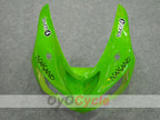 Spritzguss-Verkleidungssatz für 05-06 NINJA ZX-6R - Grün, Schwarz - Nakano #OYO87901887