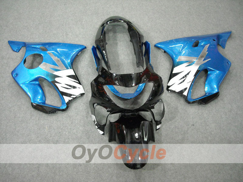 Einspritz-Verkleidungssatz für CBR600F4 99-00 - Blau, Schwarz - Werksdesign #OYO87900134