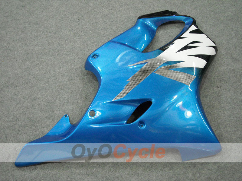 Einspritz-Verkleidungssatz für CBR600F4 99-00 - Blau, Schwarz - Werksdesign #OYO87900134