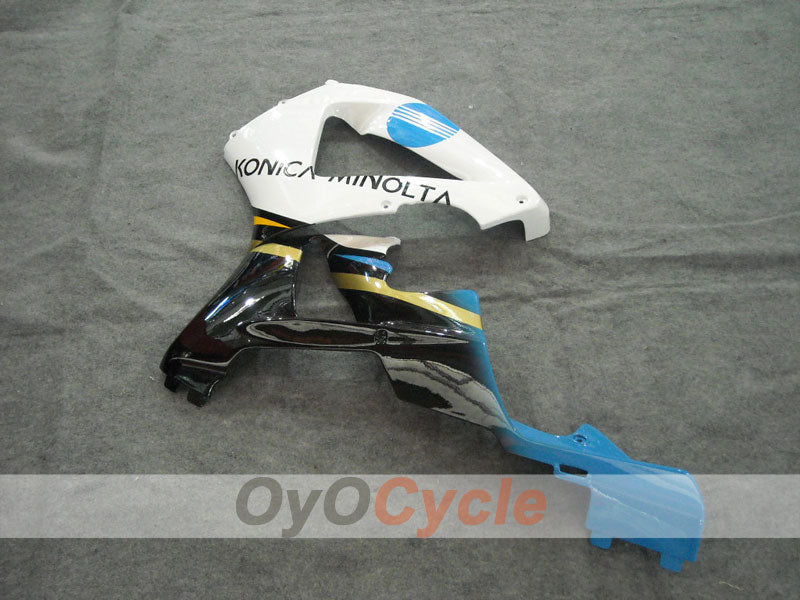 Einspritzverkleidungs-Kit für 00-01 CBR900RR 929 - Weiß, Schwarz - Konica Minolta #OYO87902845