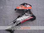 Verkleidungssatz für Einspritzermodelle 05-06 CBR600RR - Orange, Schwarz - Castrol, HM Plant #OYO87900252