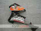 Verkleidungssatz für Einspritzermodelle 05-06 CBR600RR - Orange, Schwarz - Castrol, HM Plant #OYO87900252