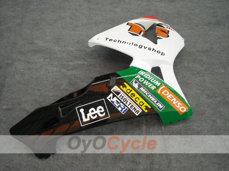 Einspritzverkleidungssatz für 03-04 CBR600RR - Rot, Weiß - Lee #OYO87902532