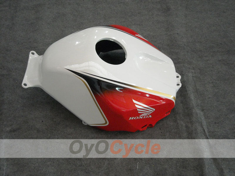 Einspritzverkleidungssatz für 03-04 CBR600RR - Rot, Weiß - Lee #OYO87902532