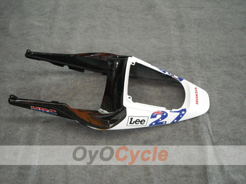 Einspritzverkleidungssatz für 03-04 CBR600RR - Rot, Weiß - Lee #OYO87902532