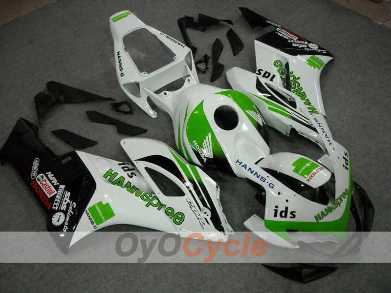 Einspritzverkleidungs-Kit für 04-05 CBR1000RR - Grün, Weiß - HANN Spree #OYO87902846 Hauptbild