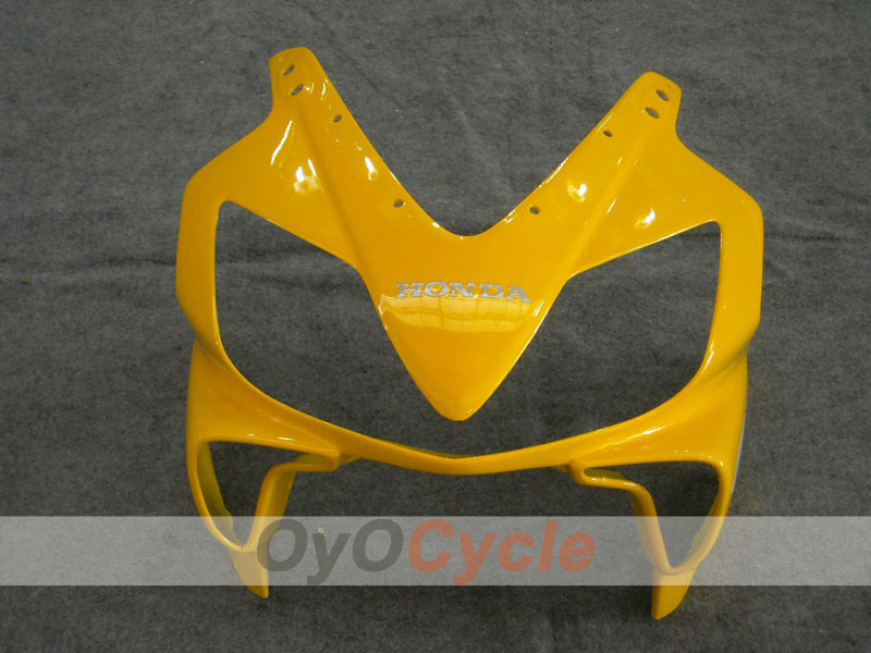 Einspritz-Verkleidungssatz für 01-03 CBR600F4i - Gelb, Schwarz - Werksdesign #OYO87900147