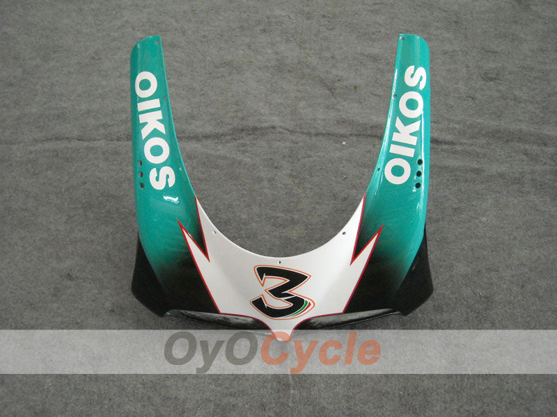 Einspritz-Verkleidungskit für Ducati 748 von 94-02 - Weiß, Schwarz - Sterilgarda #OYO87902081