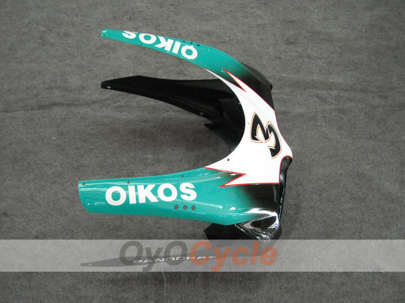 Einspritz-Verkleidungskit für Ducati 748 von 94-02 - Weiß, Schwarz - Sterilgarda #OYO87902081