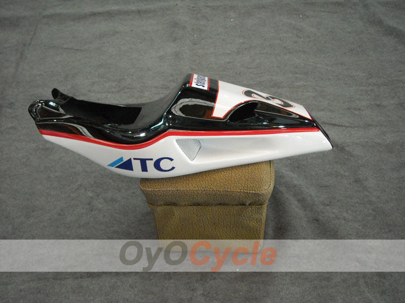 Einspritz-Verkleidungskit für Ducati 748 von 94-02 - Weiß, Schwarz - Sterilgarda #OYO87902081
