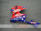 Verkleidungssatz aus Spritzguss für CBR600RR 03-04 - Rot, Blau - Castrol #OYO87902505