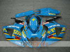 Einspritzverkleidungssatz für 06-07 GSX R600 - Gelb, Blau - MOTUL, Rizla+ #OYO87901598