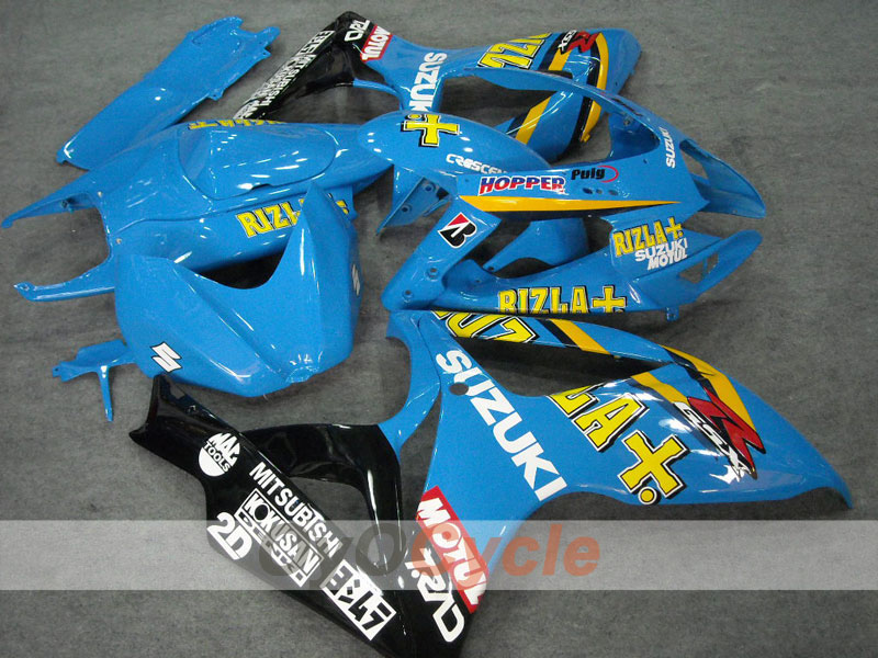 Einspritzverkleidungssatz für 06-07 GSX R750 - Blau - Rizla+ #OYO87901354 Zweitbild