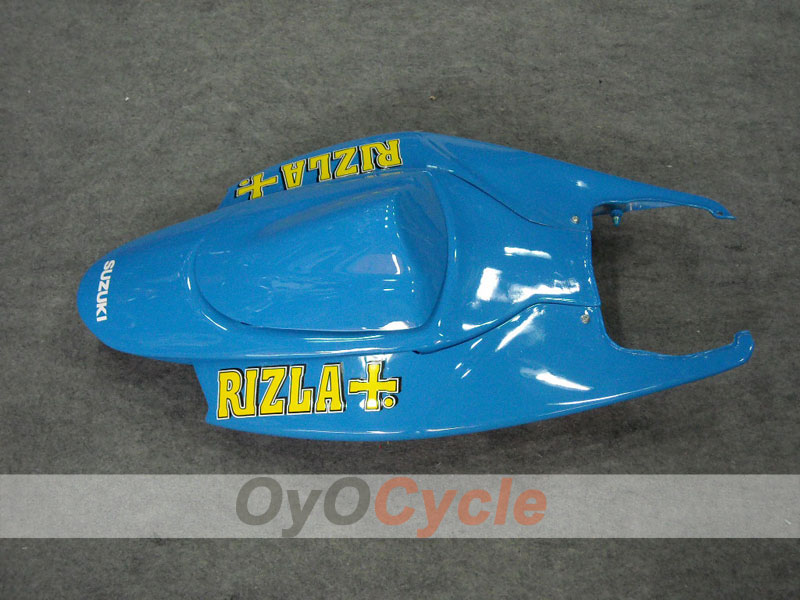 Einspritzverkleidungssatz für 06-07 GSX R600 - Gelb, Blau - MOTUL, Rizla+ #OYO87901598