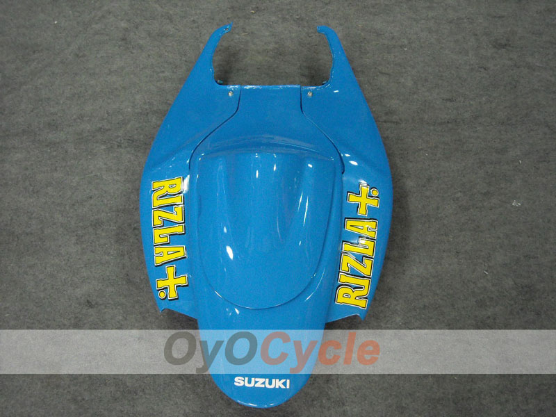 Einspritzverkleidungssatz für 06-07 GSX R600 - Gelb, Blau - MOTUL, Rizla+ #OYO87901598