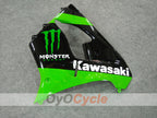 Verkleidungssatz für NINJA ZX-9R 98-99 - Grün, Schwarz - Monster #OYO87903016