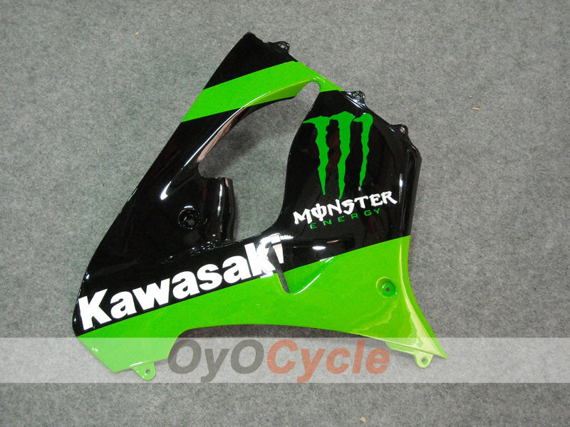 Verkleidungssatz für NINJA ZX-9R 98-99 - Grün, Schwarz - Monster #OYO87903016