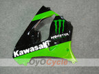 Verkleidungssatz für NINJA ZX-9R 98-99 - Grün, Schwarz - Monster #OYO87903016