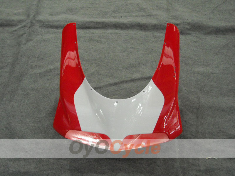 Einspritzverkleidungs-Kit für Ducati 996, Baujahr 99-02 - Rot, Weiß - Werksstil #OYO87902199