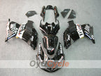 Spritzguss-Verkleidungssatz für 06-11 NINJA ZX-14R - Schwarz - West #OYO87902024