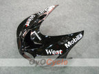 Spritzguss-Verkleidungssatz für 06-11 NINJA ZX-14R - Schwarz - West #OYO87902024