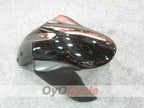 Spritzguss-Verkleidungssatz für 07-08 NINJA ZX-6R - Rot, Schwarz - Flame #OYO87901934