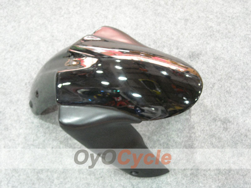 Spritzguss-Verkleidungssatz für 07-08 NINJA ZX-6R - Rot, Schwarz - Flame #OYO87901934