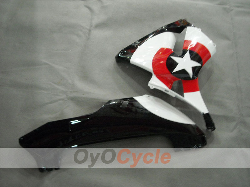 Einspritzverkleidungssatz für 05-06 CBR600RR - Weiß, Schwarz - Werksstil #OYO87900285