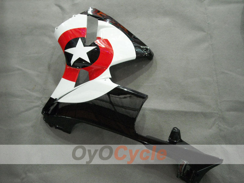 Einspritzverkleidungssatz für 05-06 CBR600RR - Weiß, Schwarz - Werksstil #OYO87900285 Zweitbild