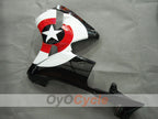 Einspritzverkleidungssatz für 05-06 CBR600RR - Weiß, Schwarz - Werksstil #OYO87900285