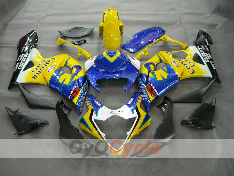 Spritzguss-Verkleidungssatz für 05-06 GSX R1000 - Gelb, Blau - Corona #OYO87901939 Hauptbild