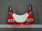 Einspritzverkleidungssatz für Ducati 996, 99-02 - Rot, Blau - FILA #OYO87902217