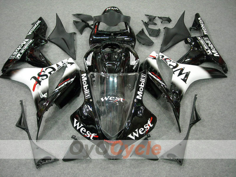 Einspritzverkleidungssatz für CBR600RR 07-08 - Weiß, Schwarz - West #OYO87900440 Hauptbild