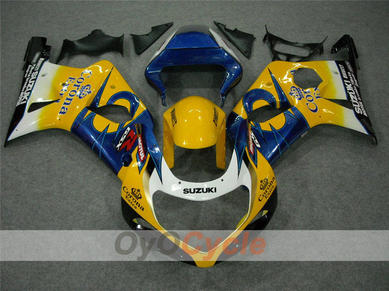 Einspritz-Verkleidungskit für 00-02 GSX R1000 - Gelb, Blau - Corona #OYO87901709 Hauptbild