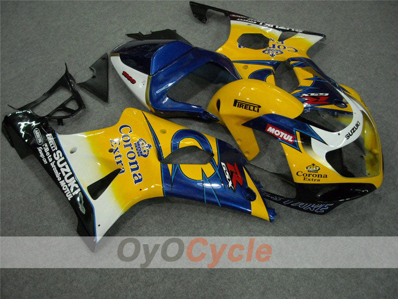 Einspritz-Verkleidungskit für 00-02 GSX R1000 - Gelb, Blau - Corona #OYO87901709 Zweitbild