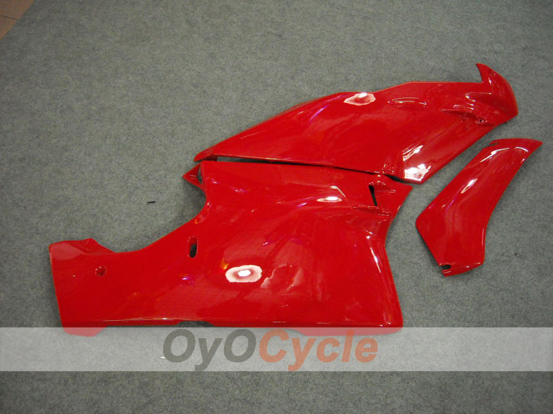 Verkleidungssatz für 03-04 Ducati 749 - Rot, Schwarz - Werksdesign #OYO87902116