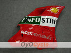 Einspritz-Verkleidungssatz für Ducati 998, Baujahr 02-04 - Rot, Weiß - INFO STRADA #OYO87902295