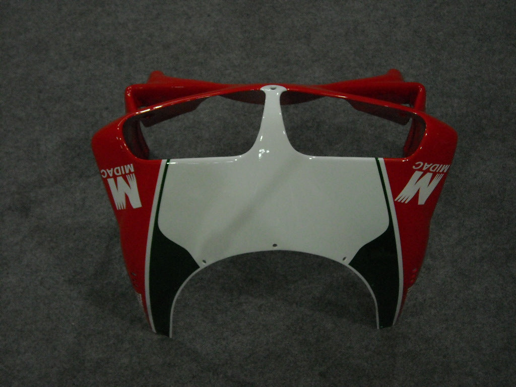 Einspritzverkleidungssatz für Ducati 996, 99-02 - Rot, Weiß - INFO STRADA #OYO87902219
