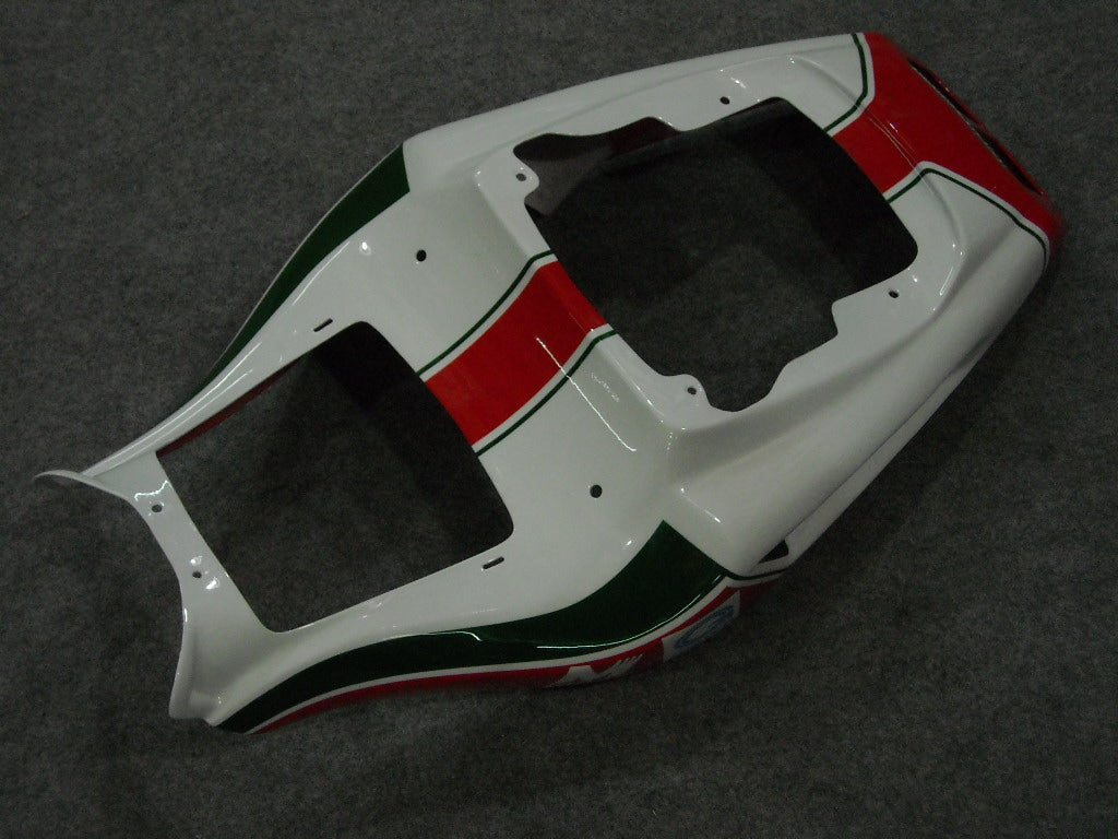 Einspritzverkleidungssatz für Ducati 996, 99-02 - Rot, Weiß - INFO STRADA #OYO87902219